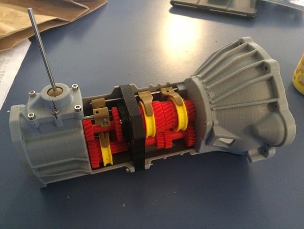 Mechanical Engineer 3D Prints a Working 5-Speed Transmission for a ...