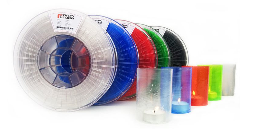 roterende Necessities Forlænge Formfutura Releases Food-Safe Transparent HDglass 3D Printing Filament -  Sample it Today for $2.12 - 3DPrint.com | The Voice of 3D Printing /  Additive Manufacturing