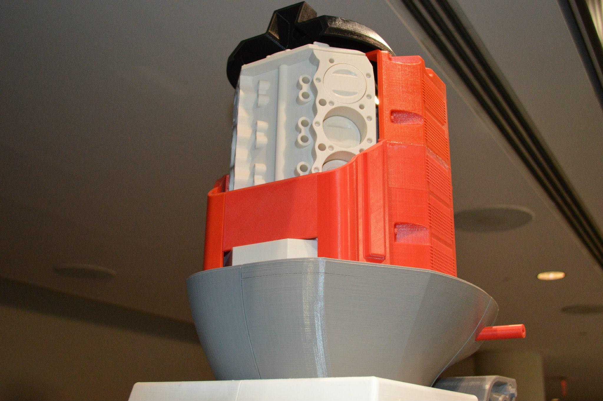 Amazing 3D Printed 4-Foot-Tall Outboard Boat Motor Was 