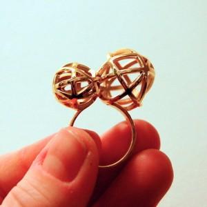 "Two Worlds Rings" by Pinshape contributor and contestant, lana.lepper