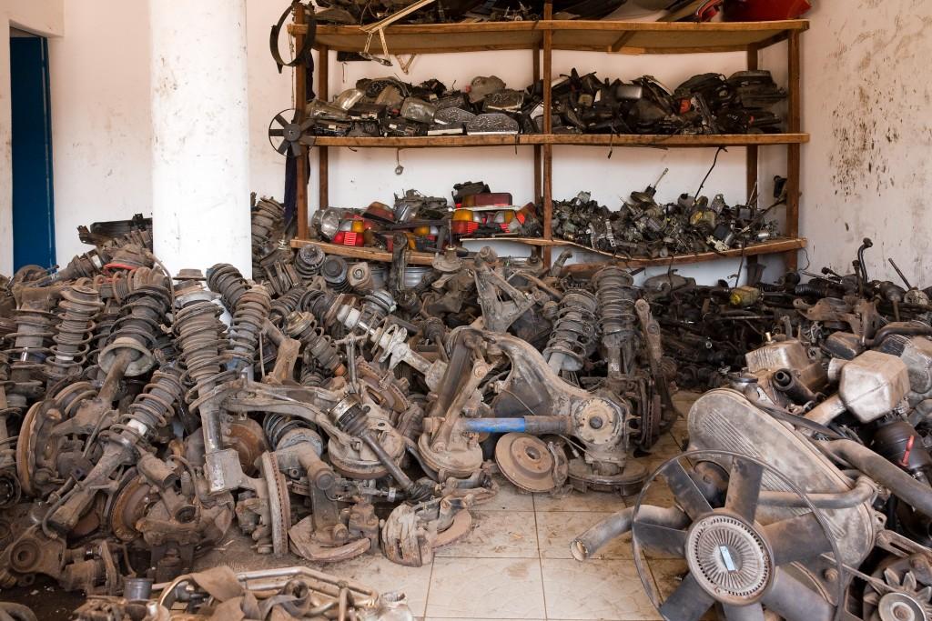 Parts shop in The Gambia