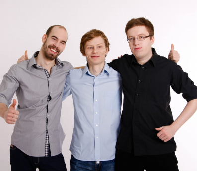 From the left: Mike, Paul, Konrad