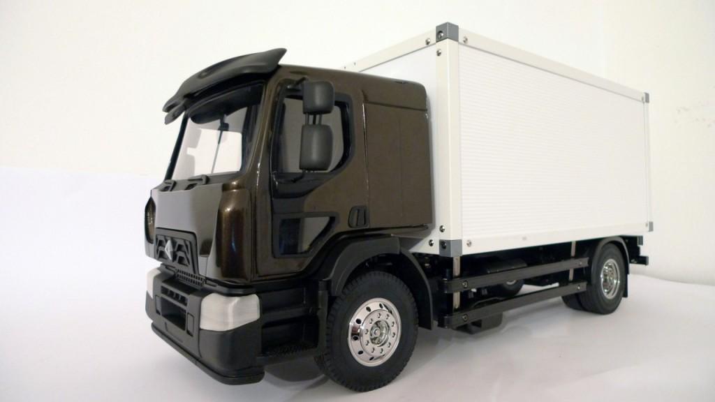 Yes, this is a 1:14 scale model, not a real truck.