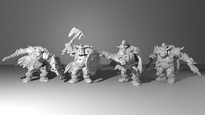 warhammer 3d models