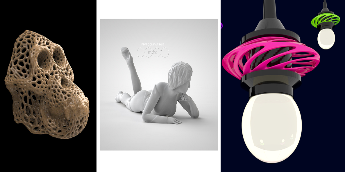 Top 3D Printable 3DShare Models This Week: It's all about the shap...