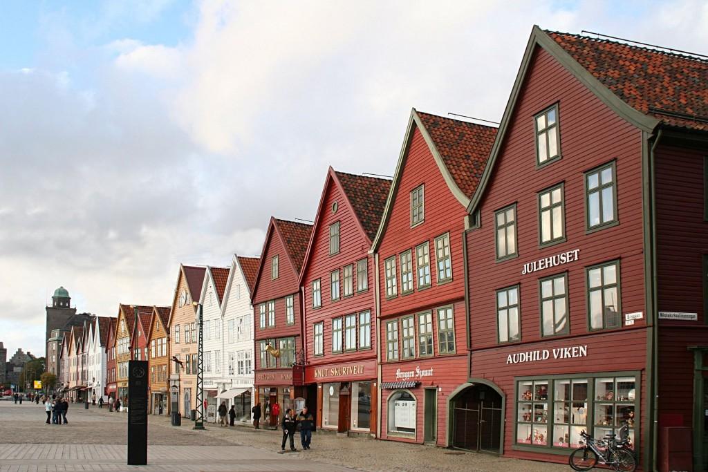 Historic buildings in Bergen