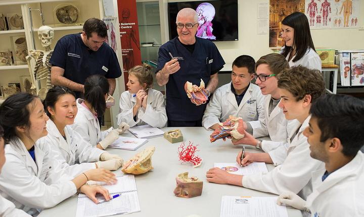 Professor Paul McMenamin and his team at the Monash University Centre for Human Anatomy Education 