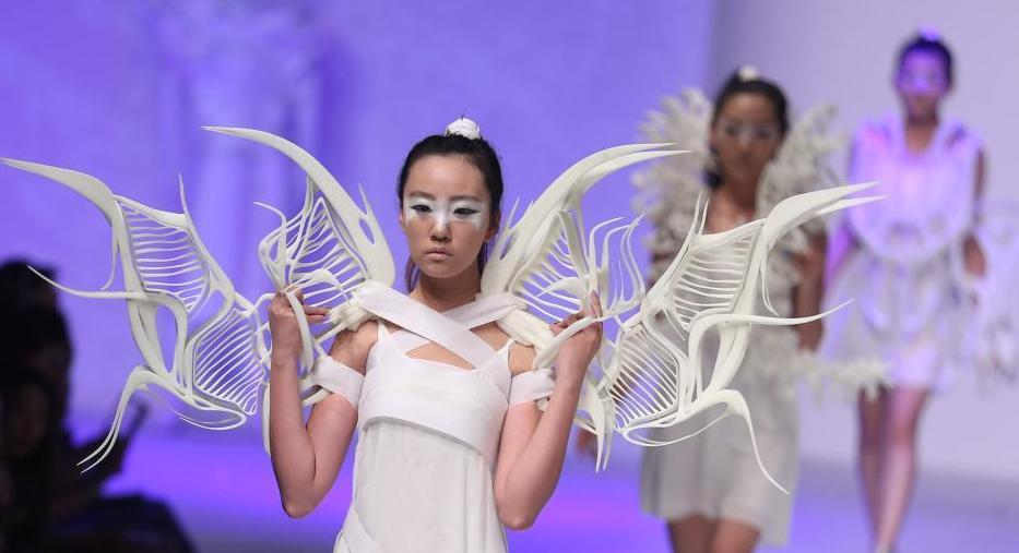3D Printed Fashion from the Nanjing Arts Institute Fashion Show