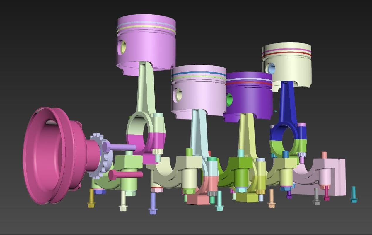 The design files for the engine.