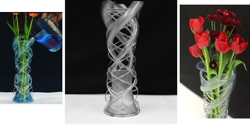 overse lotus Opdage Unique 3D Printed "Intertwine" Vase Design is Inspired by DNA and Leaf  Patterns - 3DPrint.com | The Voice of 3D Printing / Additive Manufacturing