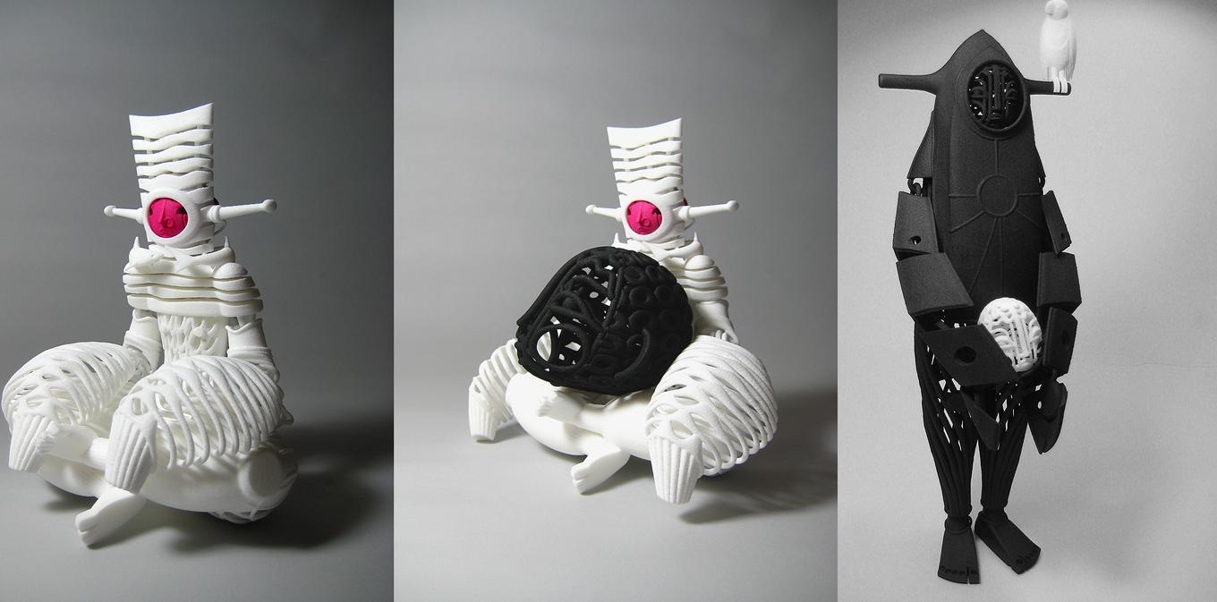 Mani Zamani's 3D Printed Collectors Grade Toys Completely Defy Convent...
