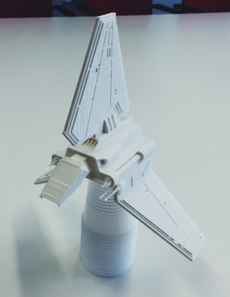3D Print Your Own Articulated Star Wars Imperial Shuttle with No ...