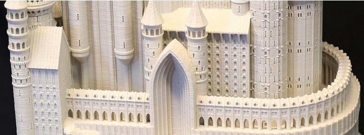 Bold Machines Designs and Releases an Amazing 3D Printed Castle Model