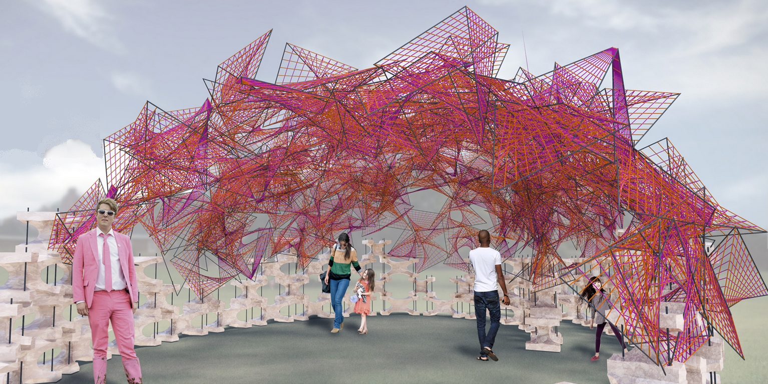 The Incredible Billion Oyster Pavillion is Constructed With the Help of 3D Printing