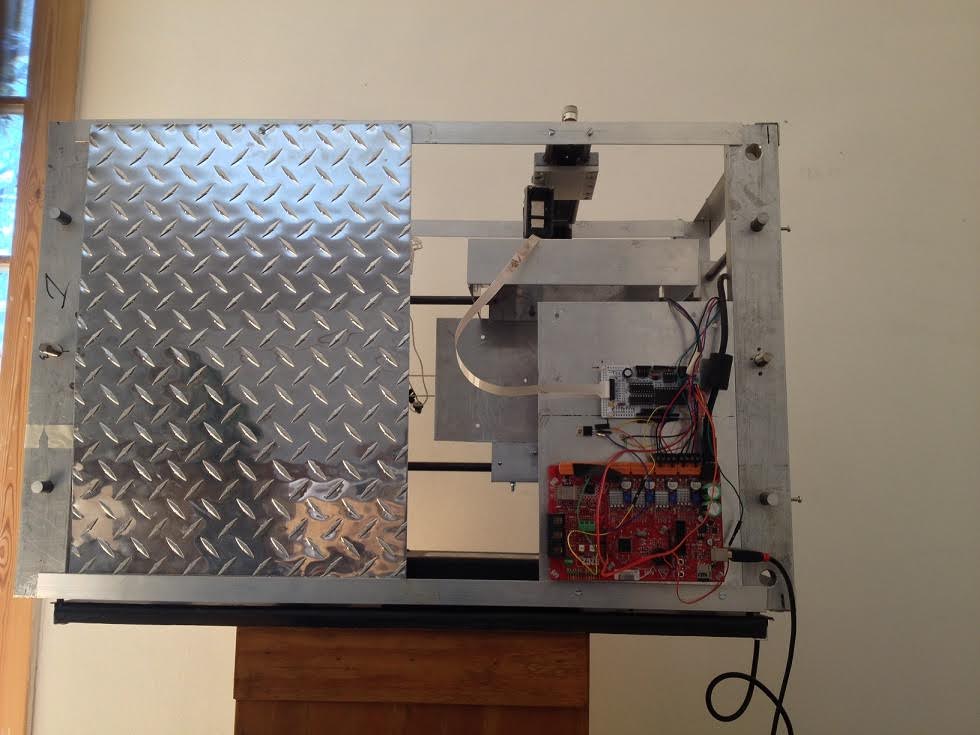 Prototype of the 3D printer