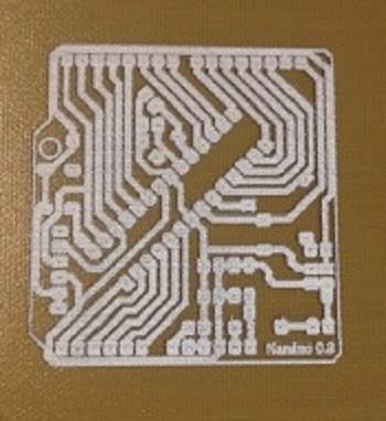 Printed PC Board - Printed on i-Scientifica 3D printer