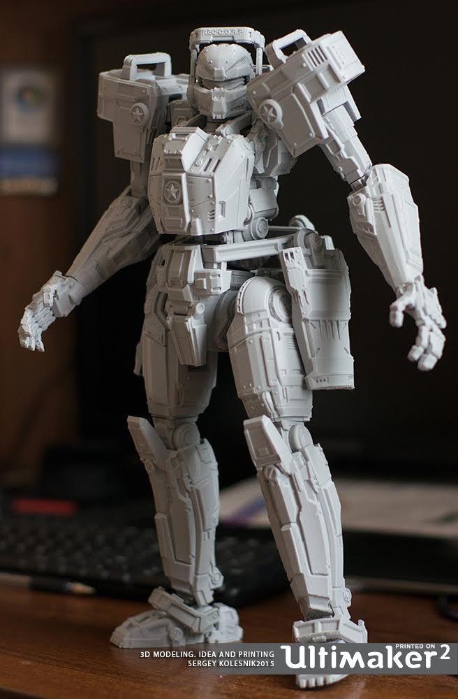 Fader fage Ups Rejsende købmand 3D Printed Articulated Titan-rec Figurine Proves that Detailed 3D Printing  is Very Possible on an Ultimaker - 3DPrint.com | The Voice of 3D Printing /  Additive Manufacturing