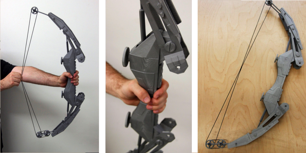 Hero Complex Props 3d Prints An Amazing Compound Bow From The ‘thief’ Video Game Series