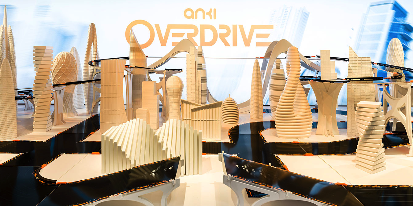 Guild Futuristic 3D Printed City for Anki OVERDRIVE Robotic Car System | The Voice of 3D Printing / Additive