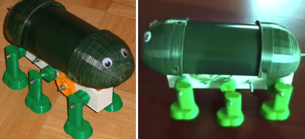 Meet Buggy the Walking 3D Printed Robot