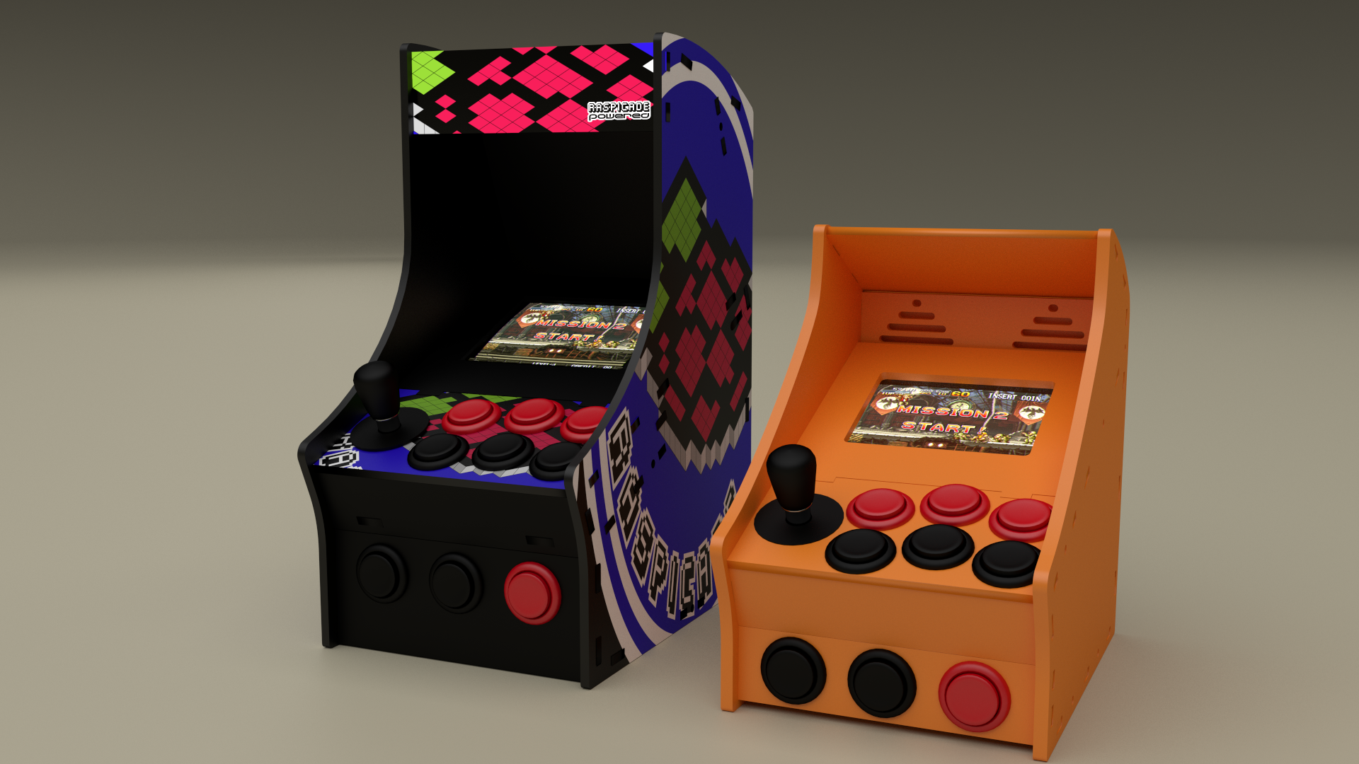 Raspberry Pi 3d Printed Nano Arcade Cabinet Combines Nostalgia