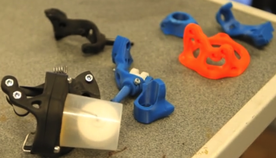 3D printed parts for the KUKA robot