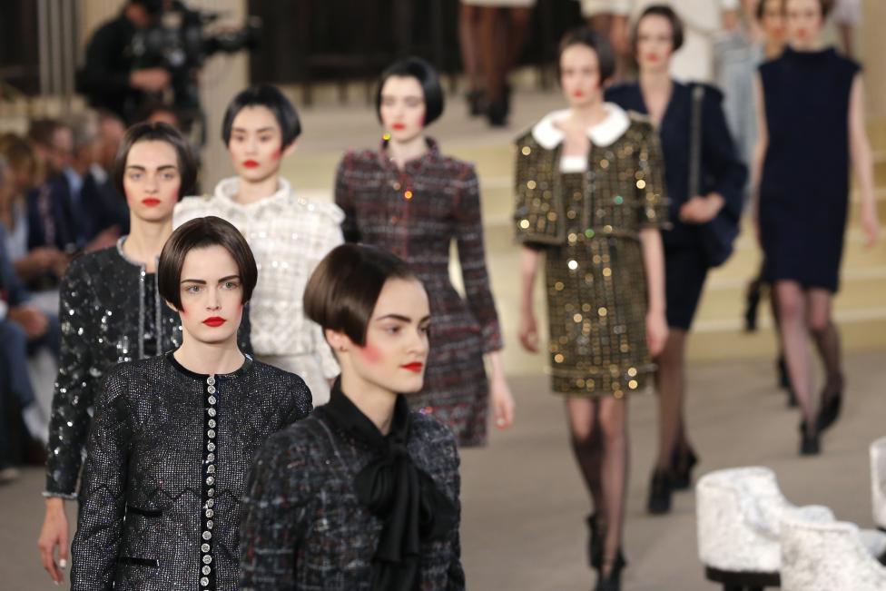 Chanel's Karl Lagerfeld Stuns the Celebrities With 3D Printed