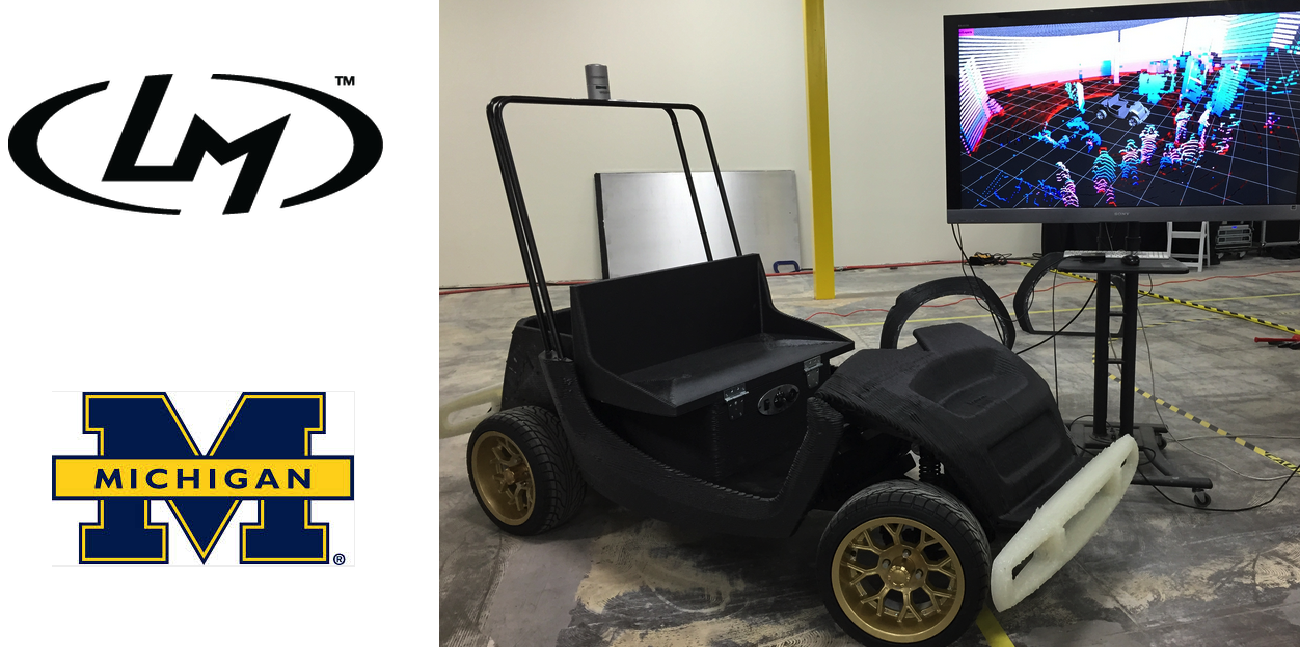 Univ. Of Michigan & Local Motors Team For 3D Printed Autonomous Intercampus Vehicles