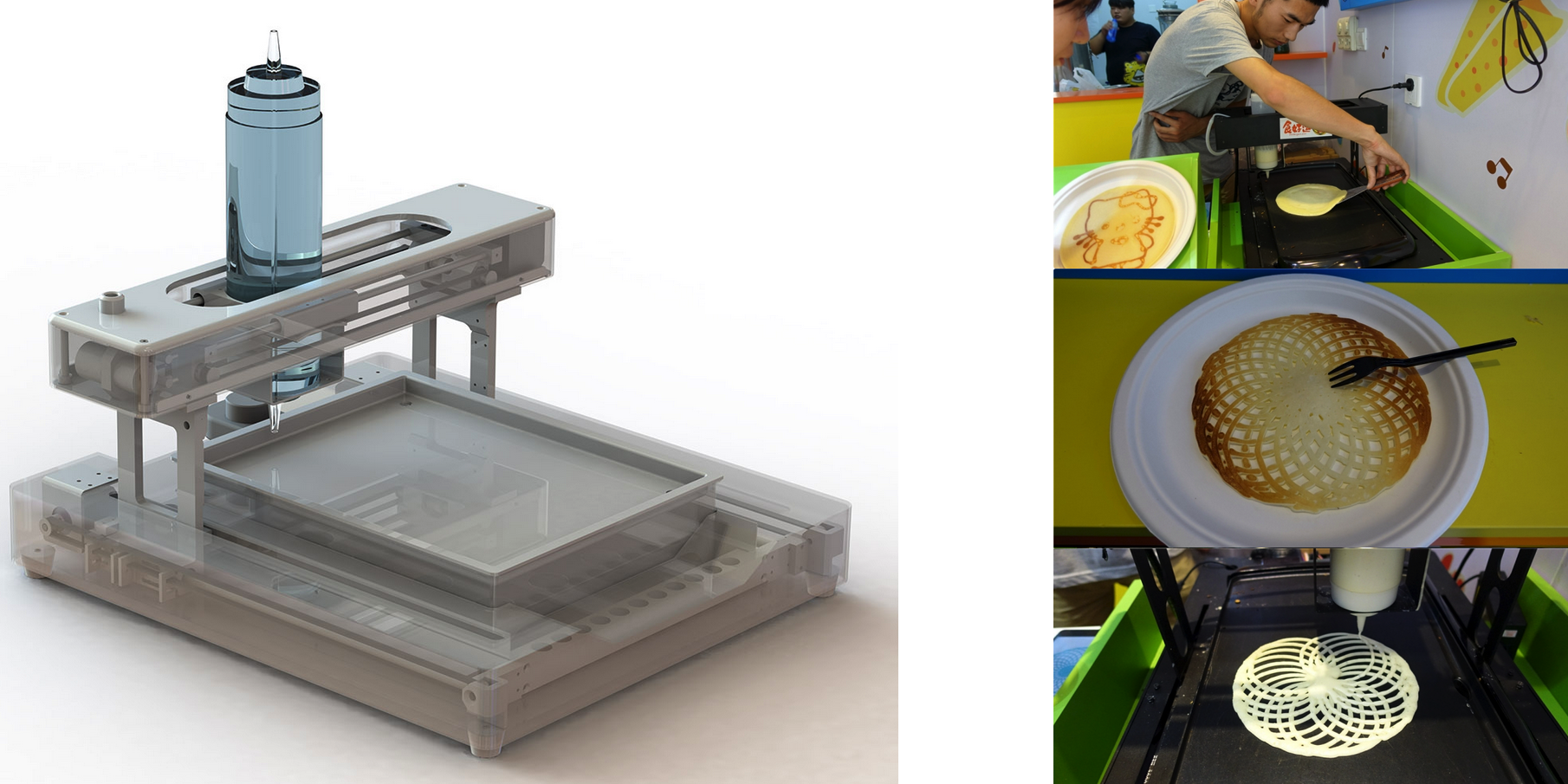 Peter Pancake – a Pancake 3D Printer That is Catching on in China
