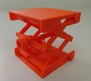 Fully Functional Platform Jack is Amazingly 3D Printable as One Piece ...
