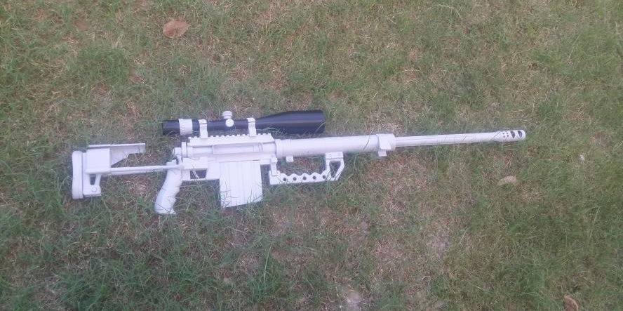 Mega Sniper Rifle, Ranger Series, 3D Printed BEAST