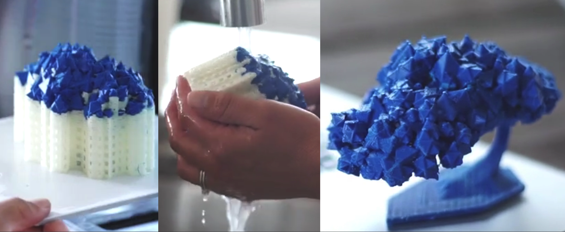 zonlicht weerstand Wantrouwen 3D Systems Unveils Water Soluble Rinse-Away Material for Cube & CubePro 3D  Printers - 3DPrint.com | The Voice of 3D Printing / Additive Manufacturing