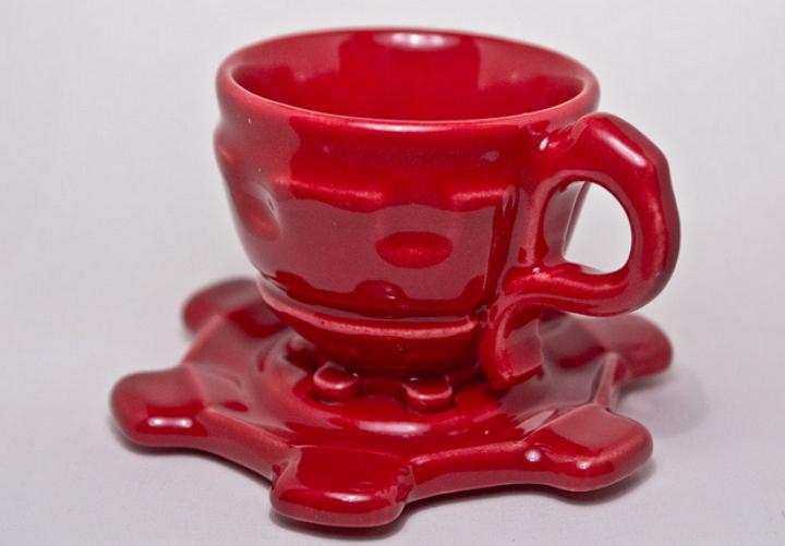 shapeways porcelain material cup