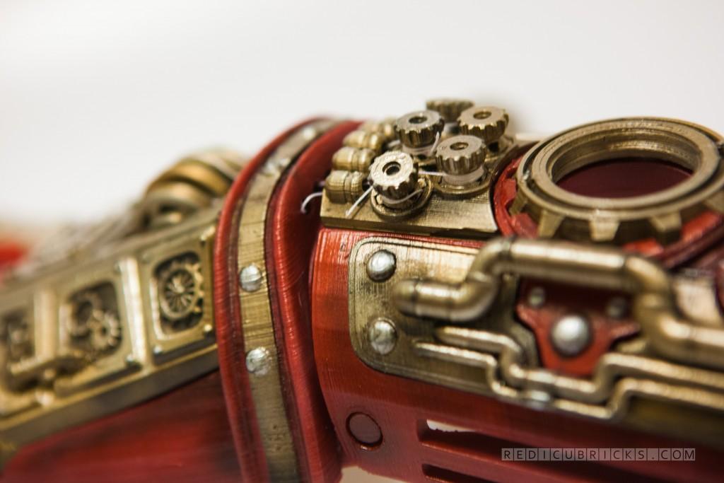 This 3D Printed SteampunkInspired ‘Iron Man’ Prosthetic Hand Exhibits