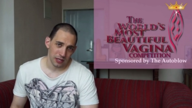 Brian Sloan held a Vaginal Beauty Contest online. Brian Sloan is a marketing badger. 