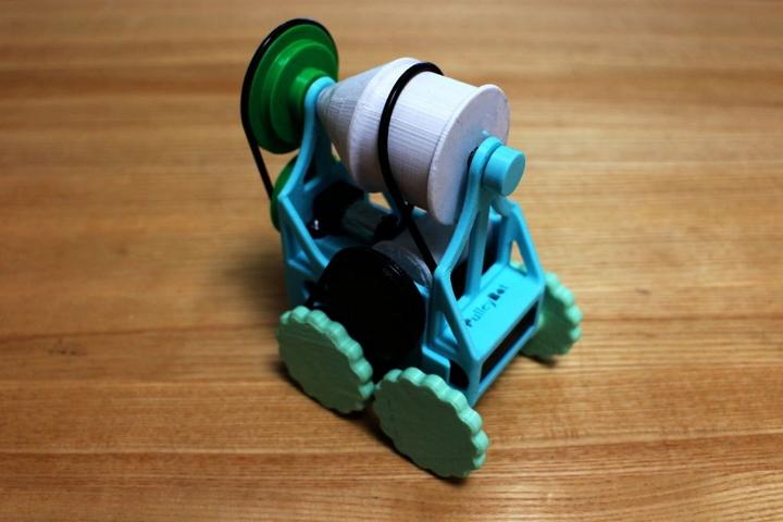 3d printed pulleybot