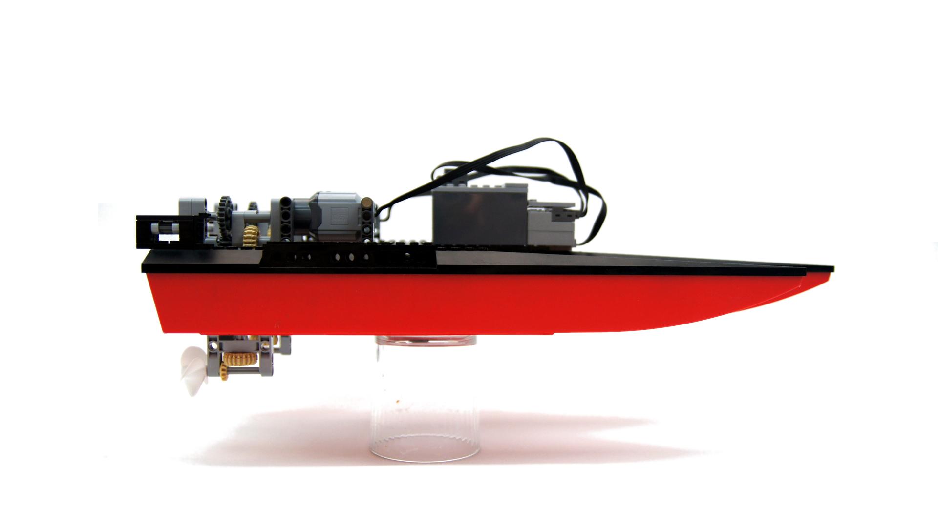 LEGO Expert Builds Incredible RC Boat with 3D Printed 