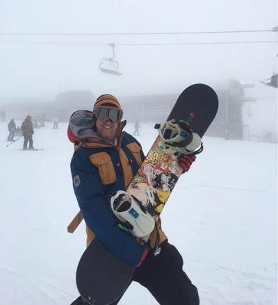Robert Leen snowboard