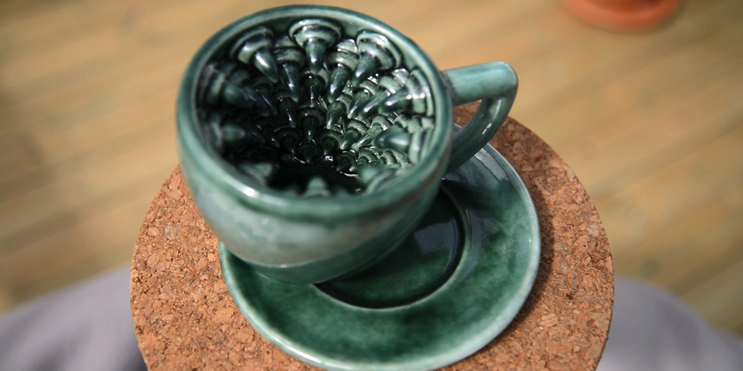 strå delikatesse form Yikes! Say Hello to the 3D Printed Carnivorous Coffee Cup by Daniel Liljar  - 3DPrint.com | The Voice of 3D Printing / Additive Manufacturing