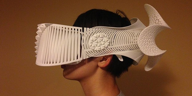 Printed Virtual Reality Headset Adds Form to High-Tech Function - 3DPrint.com | The Voice of 3D Printing / Additive Manufacturing