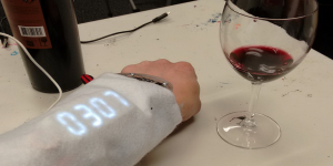 3D Printed Wristwatch Also Tells If You are Too Drunk to Drive