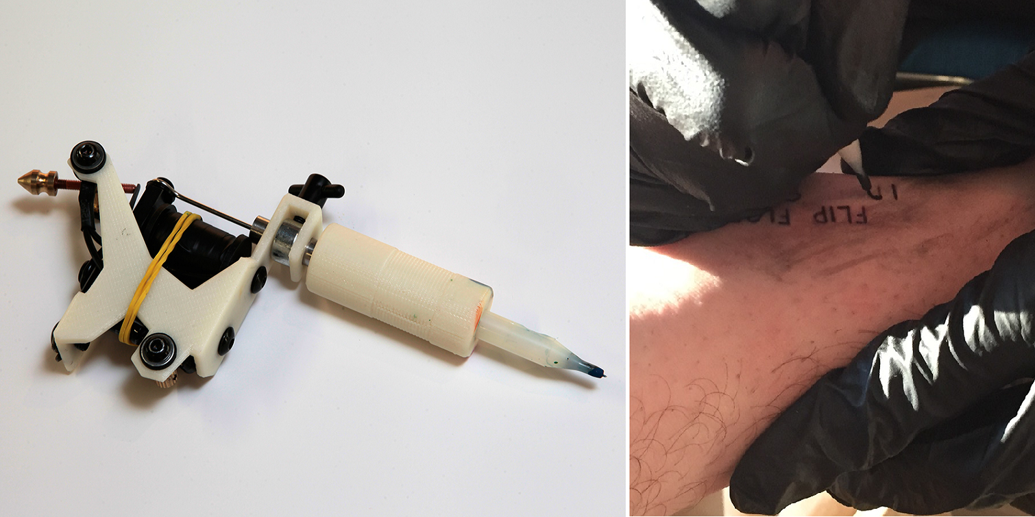 Designer Creates Fully Functional 3D Printed Tattoo Machine  |  The Voice of 3D Printing / Additive Manufacturing