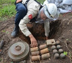 Cambodia is home to 6 million unexploded landmines. 