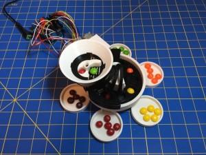 Say Hello to the Fully Automatic 3D Printed Skittles Sorter