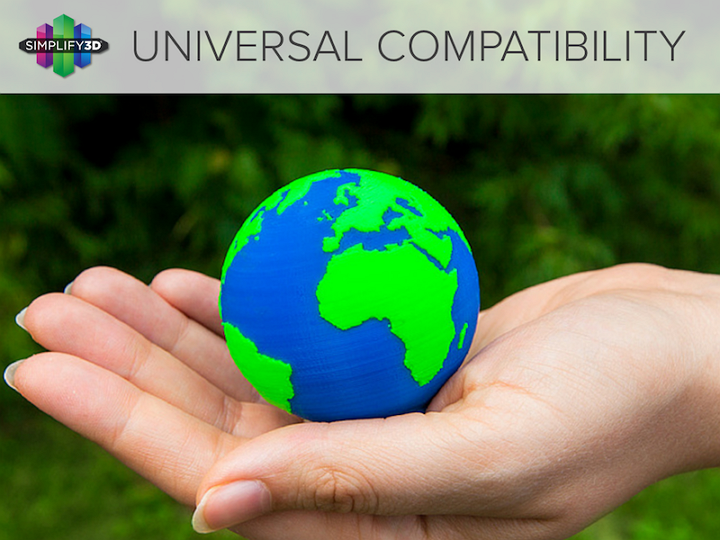 Simplify3D Worldwide Universal Compatibility