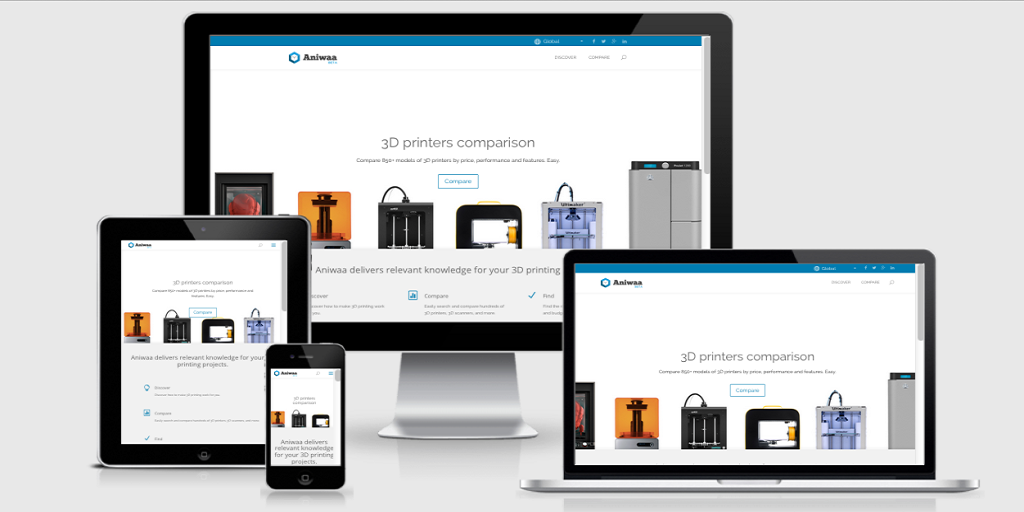 Data Company Aniwaa Seeks to Simplify Search for 3D Printing Knowledge