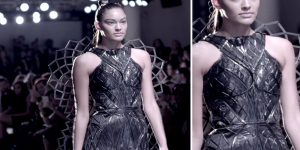 3D Printed Adrenaline Dress from Chromat Knows When You Feel Stressed ...