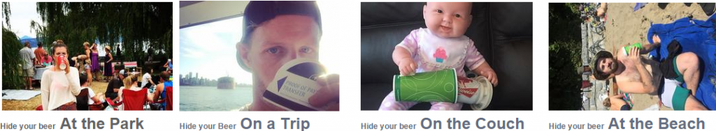 hide your beer