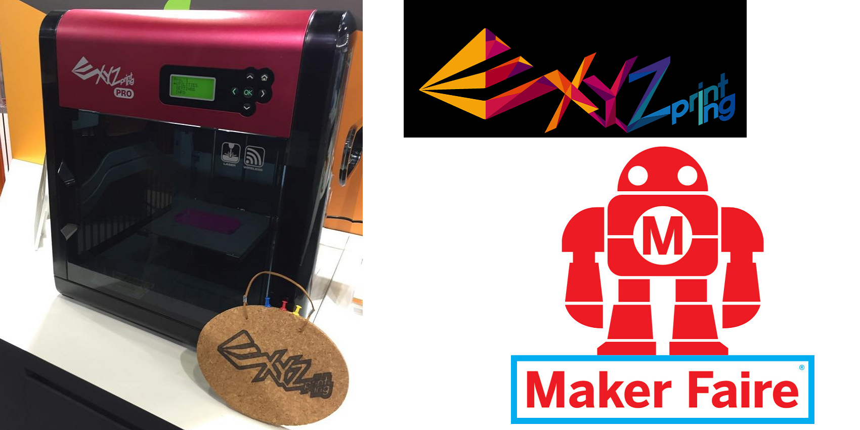 XYZprinting is Bringing the Da Vinci Pro 3D Printer to Maker Faire New York