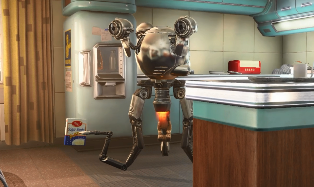 Making Fallout 4's Robot Butler Mister Handy Real Using 3D